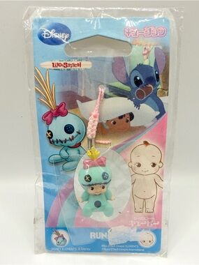 Rose O'Neal Kewpie Disney Scrump Lilo & Stitch Strap Key Chain Kyujyon Japan